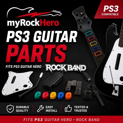 Ps3 guitar hero rock - hero, band